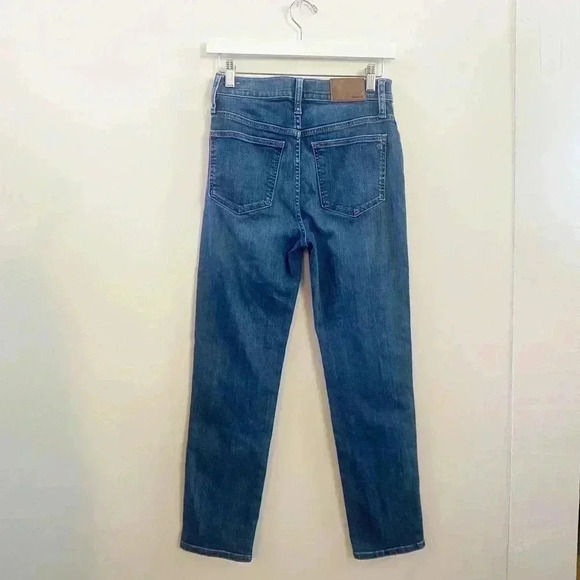 Madewell stovepipe straight leg‎ jeans 25 - Picture 6 of 6